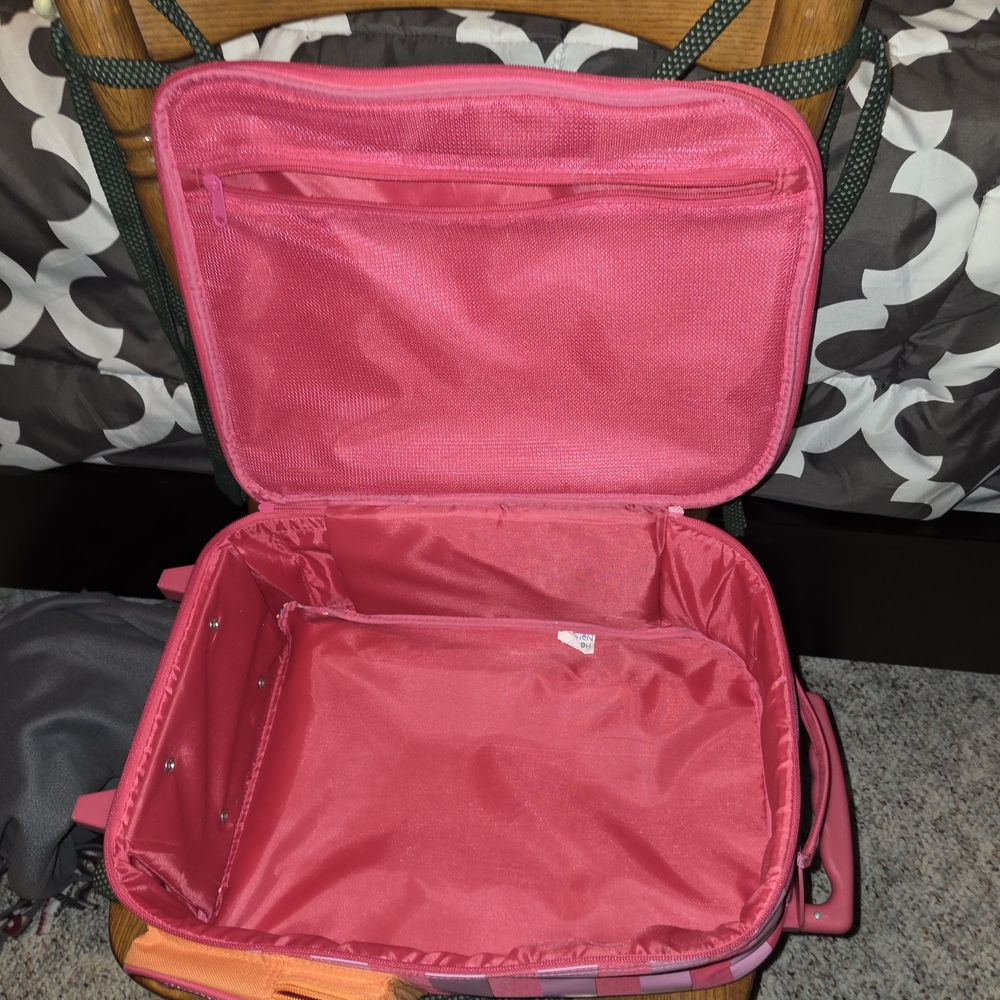 Colorful Floral Kids Suitcase - Picture 3 of 4